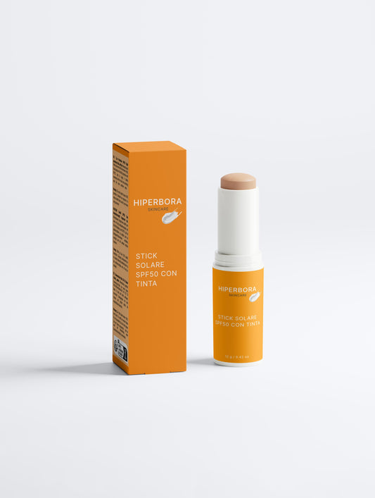 STICK SOLARE SPF50 CON TINTA